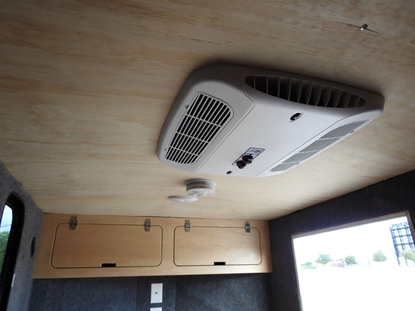 Cargo Camp gives you the simple structure and lets you personalize it with a variety of options, including air conditioners or fans