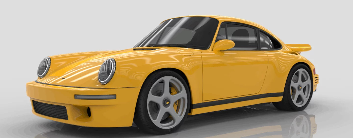 The RUF CTR Yellow Bird