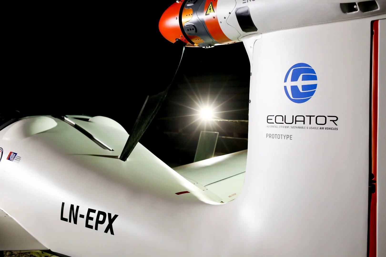 The P2 Xcursion showing off the fuselage shape