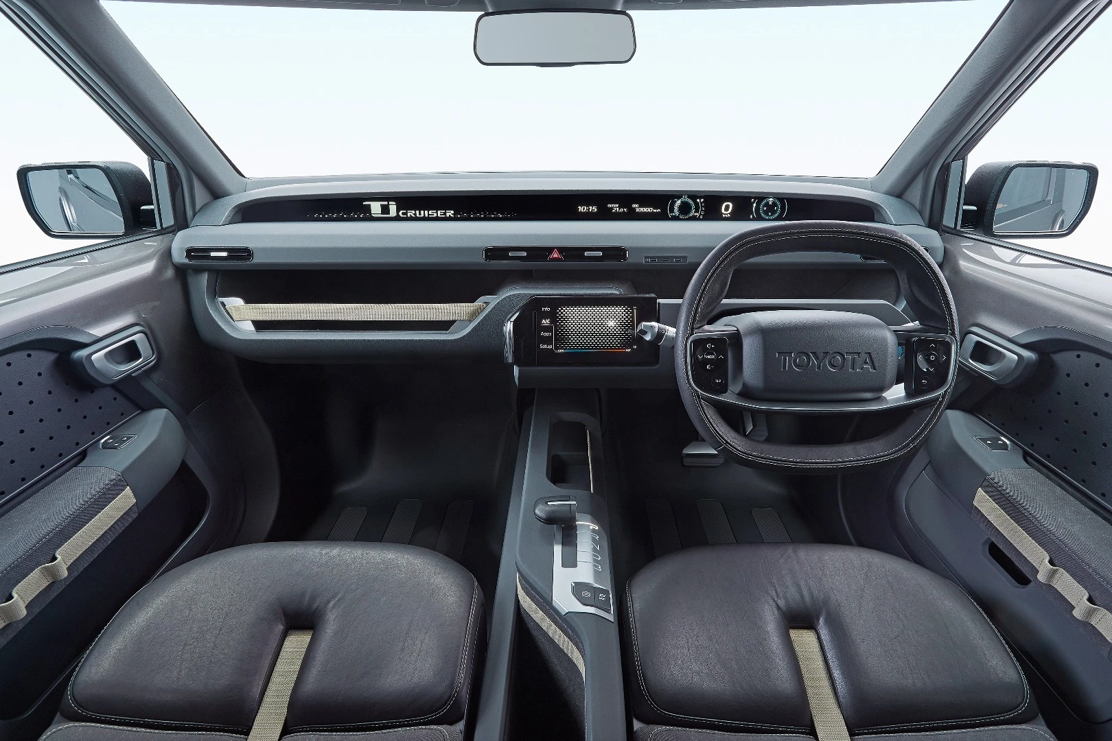 The Toyota Tj Cruiser seats four