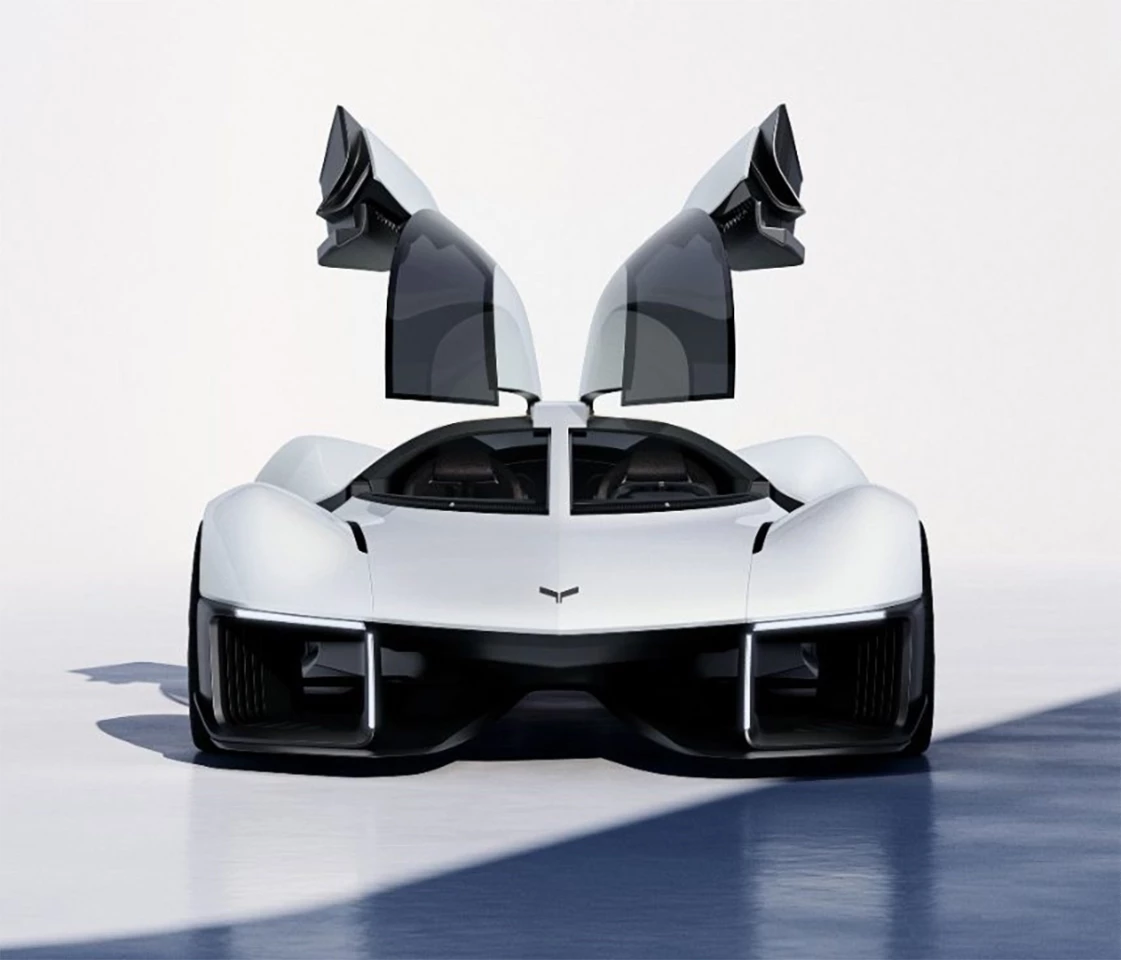 Gull wing doors are always a winning choice in my book