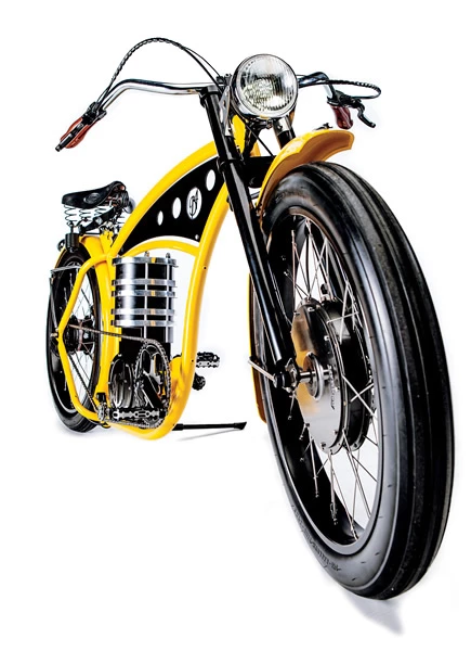 Each B4 Bikes e-cruizer is hand-built in the Netherlands