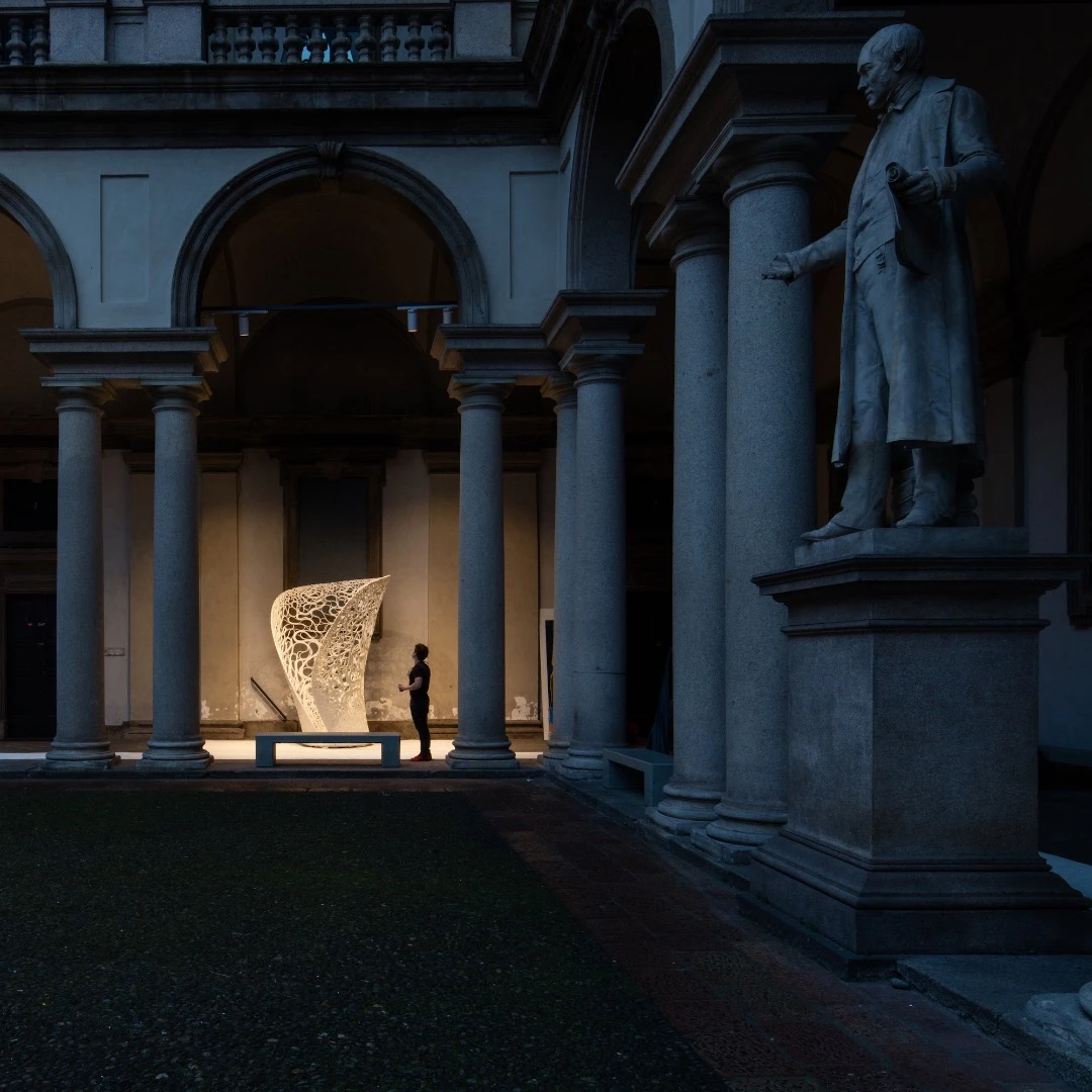 Zaha Hadid Architects has always been a very forward-thinking firm so it's no real surprise that the firm has an interest in 3D-printing technology