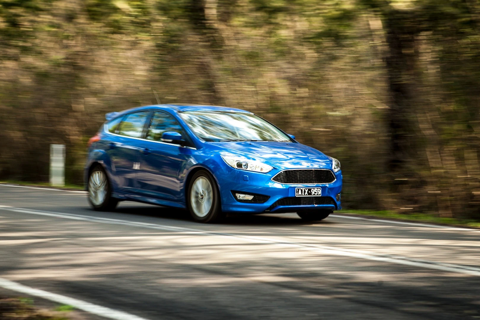 Our test car is the Focus Titanium model, which packs in Ford's full suite of driver assist technology