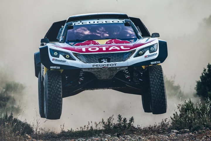 The new Peugeot 3008DKR Maxi is 20 cm wider than last year's car - a quantum leap in size and one which will be tested throughly in next week's Silk Way Rally.