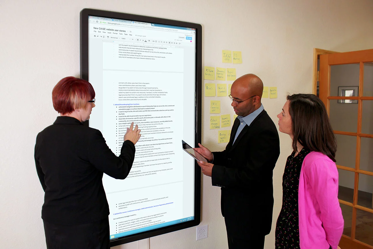 The Presenter is available in display only or included CPU and connectivity box options