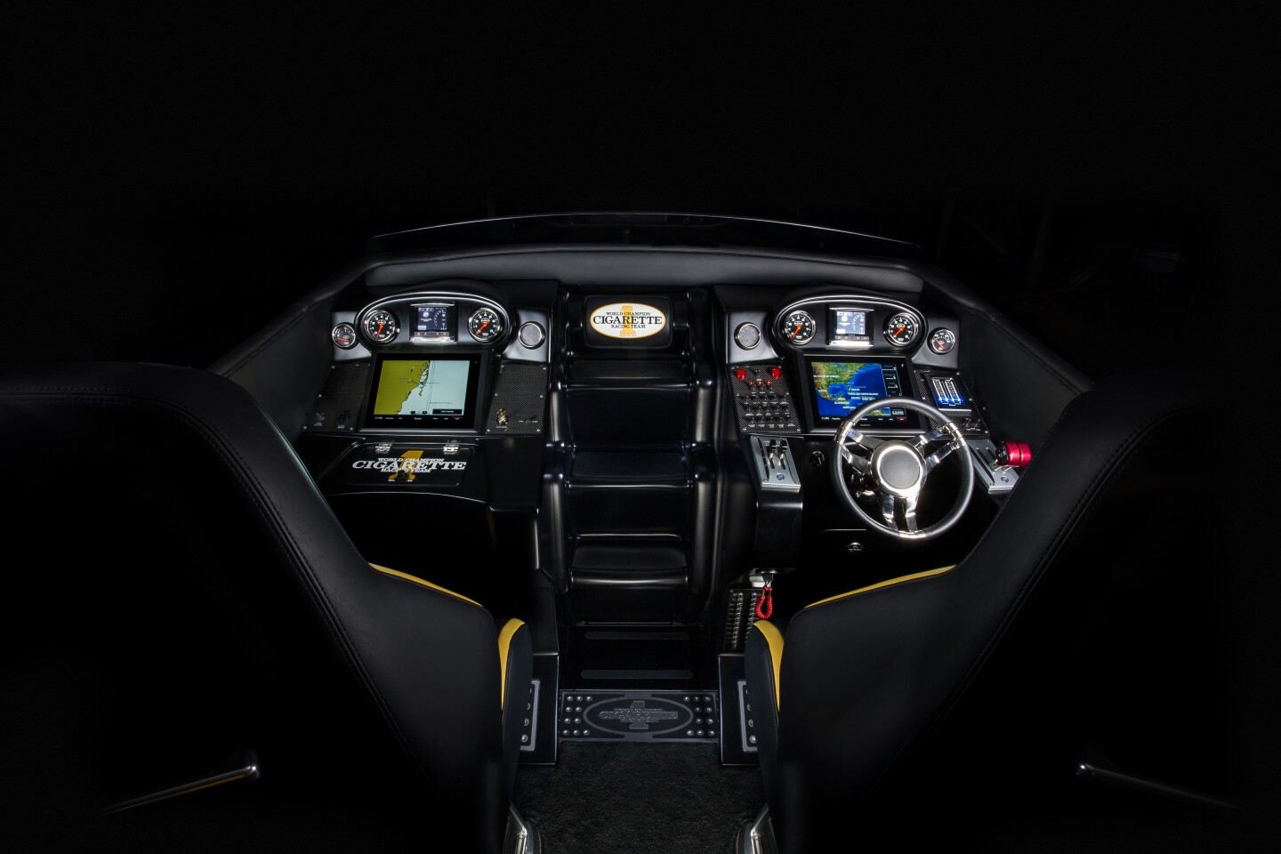 On board the 50 Marauder GT S