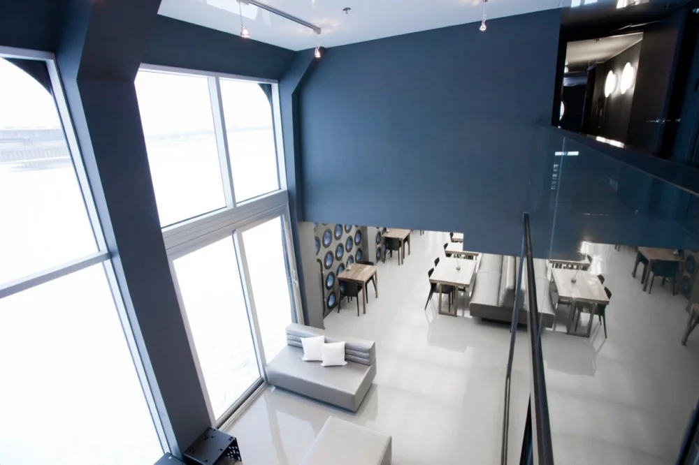 Sid Lee Architecture is the design firm behind the transformation of this 1950's steam ferry into a contemporary floating day spa (Image by Sid Lee)