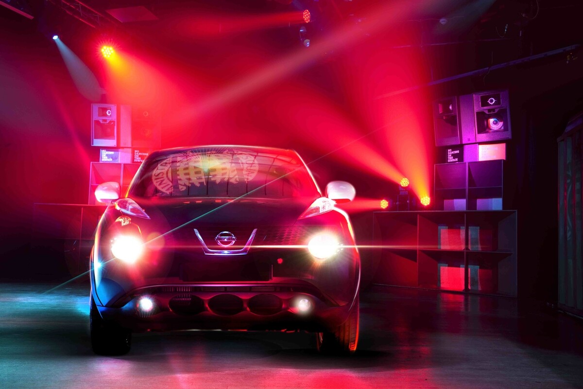 Nissan Juke Box 19,000-watt sound system on four wheels