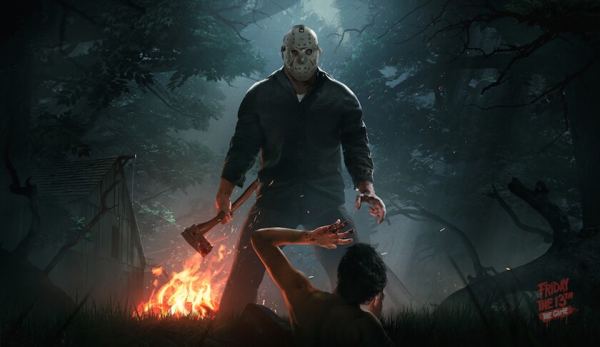 Friday the 13th is a 1 vs 7 asymmetric multiplayer game, with one player hunting down seven others