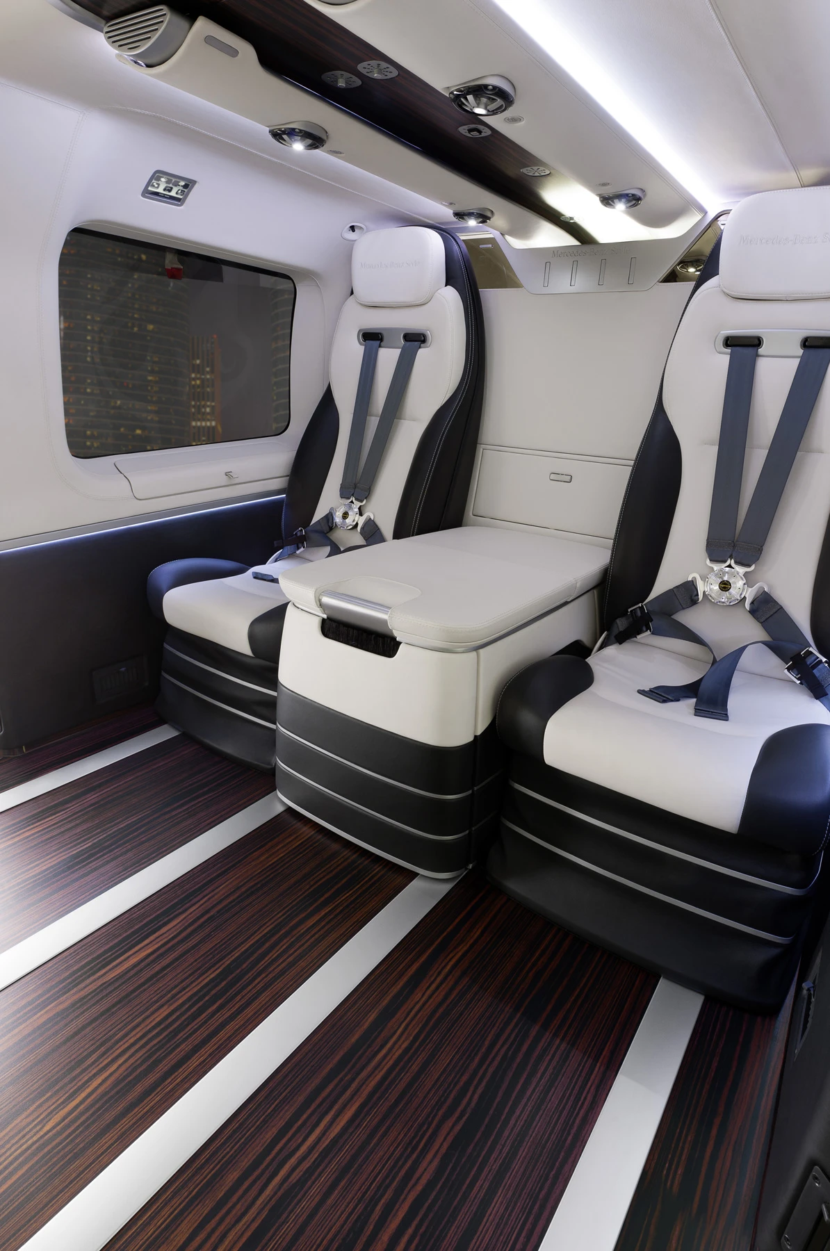 Eurocopter's EC145 Mercedes-Benz Style luxury helicopter