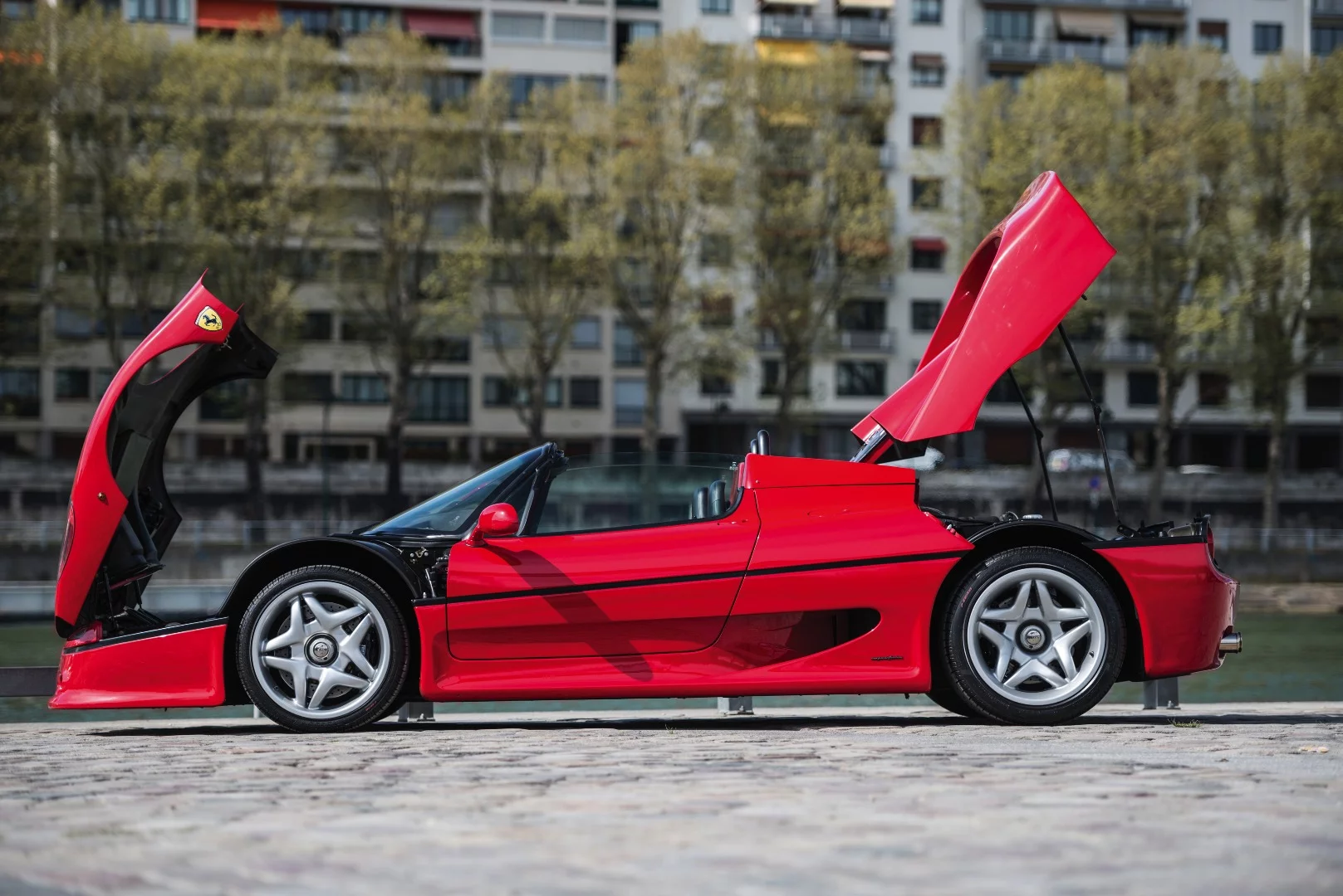 This 1996 Ferrari F50 is estimated to fetch between €1,050,000 and €1,350,000. Photo: Remi Dargegen