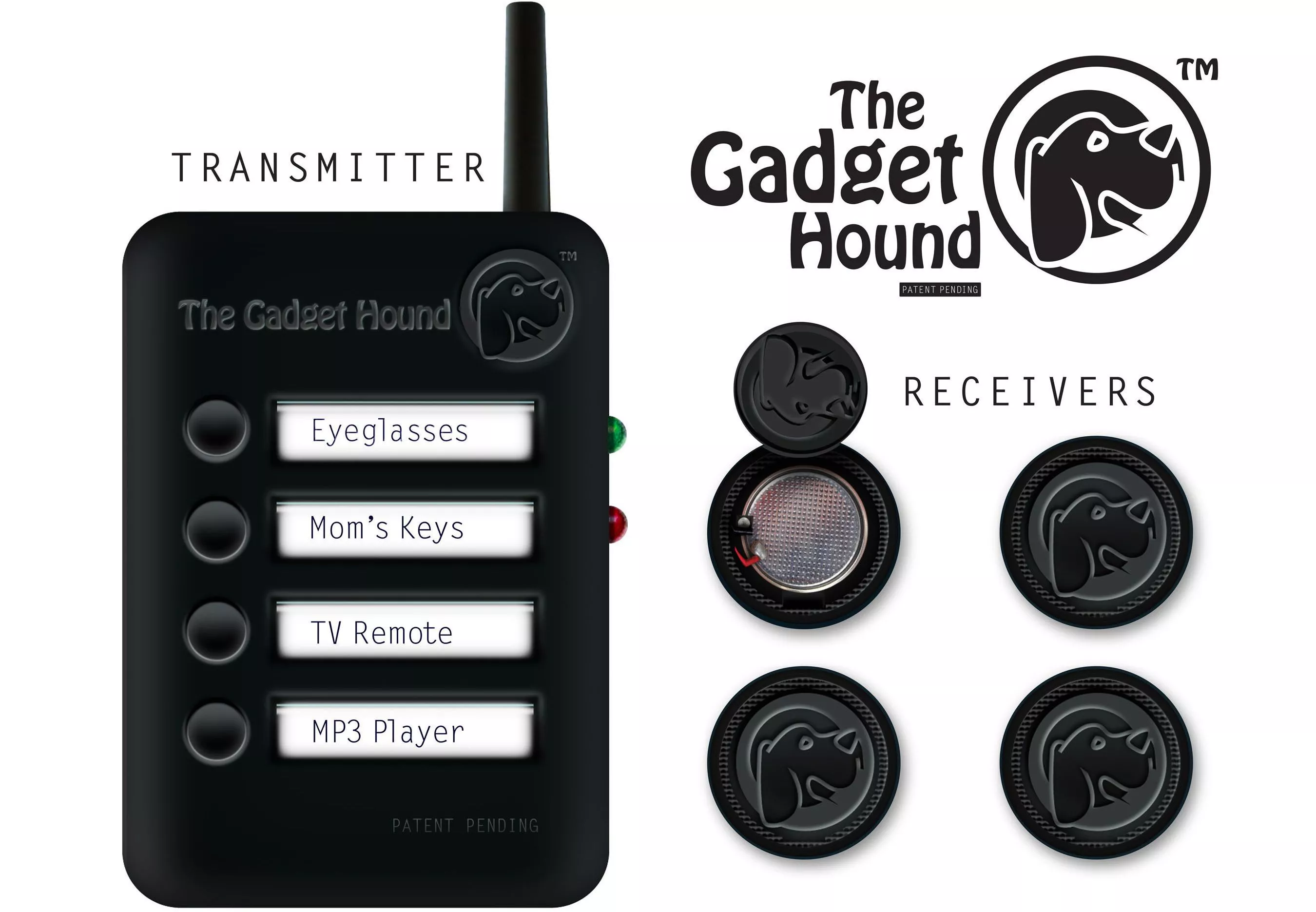 The Gadget Hound follows the "scent" to your lost belongings