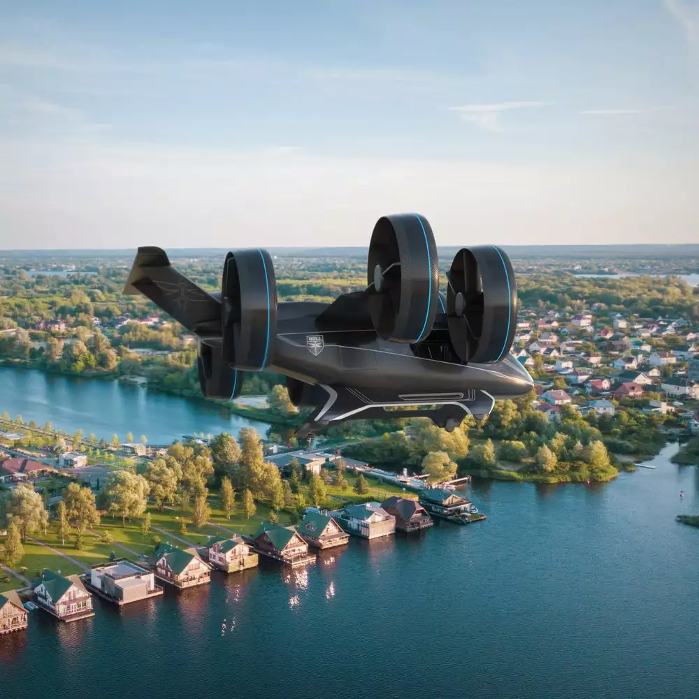 Bell Nexus flying Taxi Concept