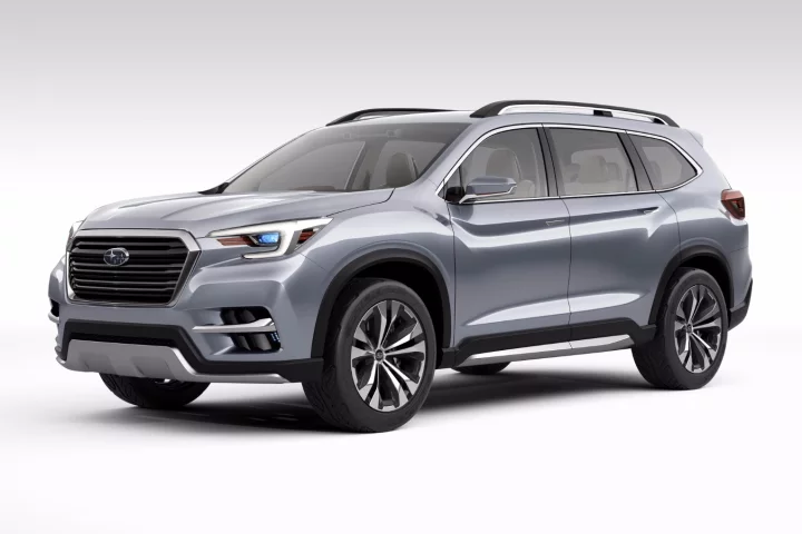 The new Subaru Ascent Concept, launched in New York