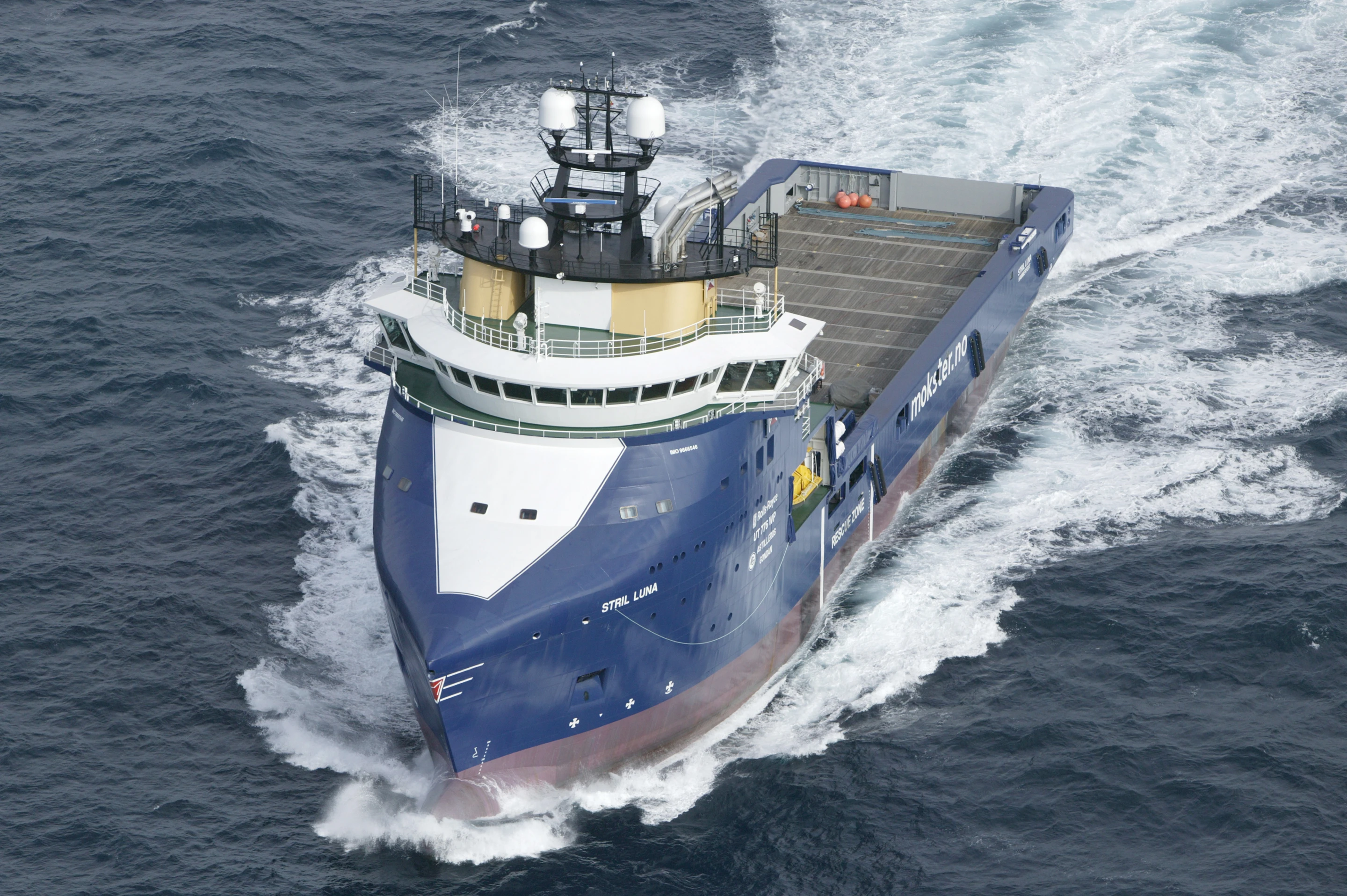 Stril Luna is a support vessel