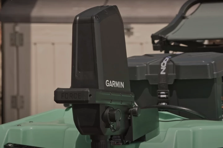 Garmin's new Force Current electric trolling motor with hands-free control