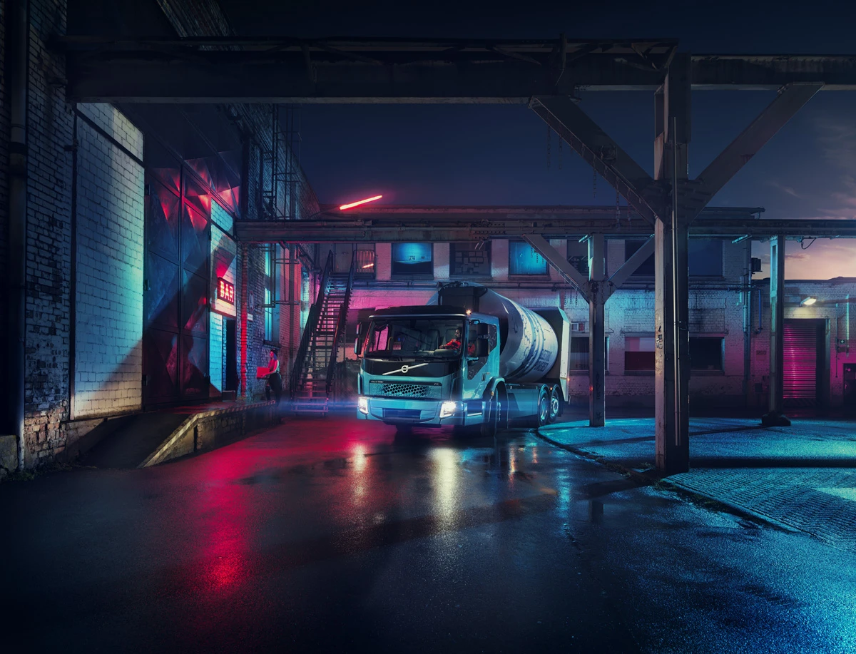 Volvo has followed last month’s launch of its first all-electric truck with an even meatier zero-emission vehicle, the FE Electric