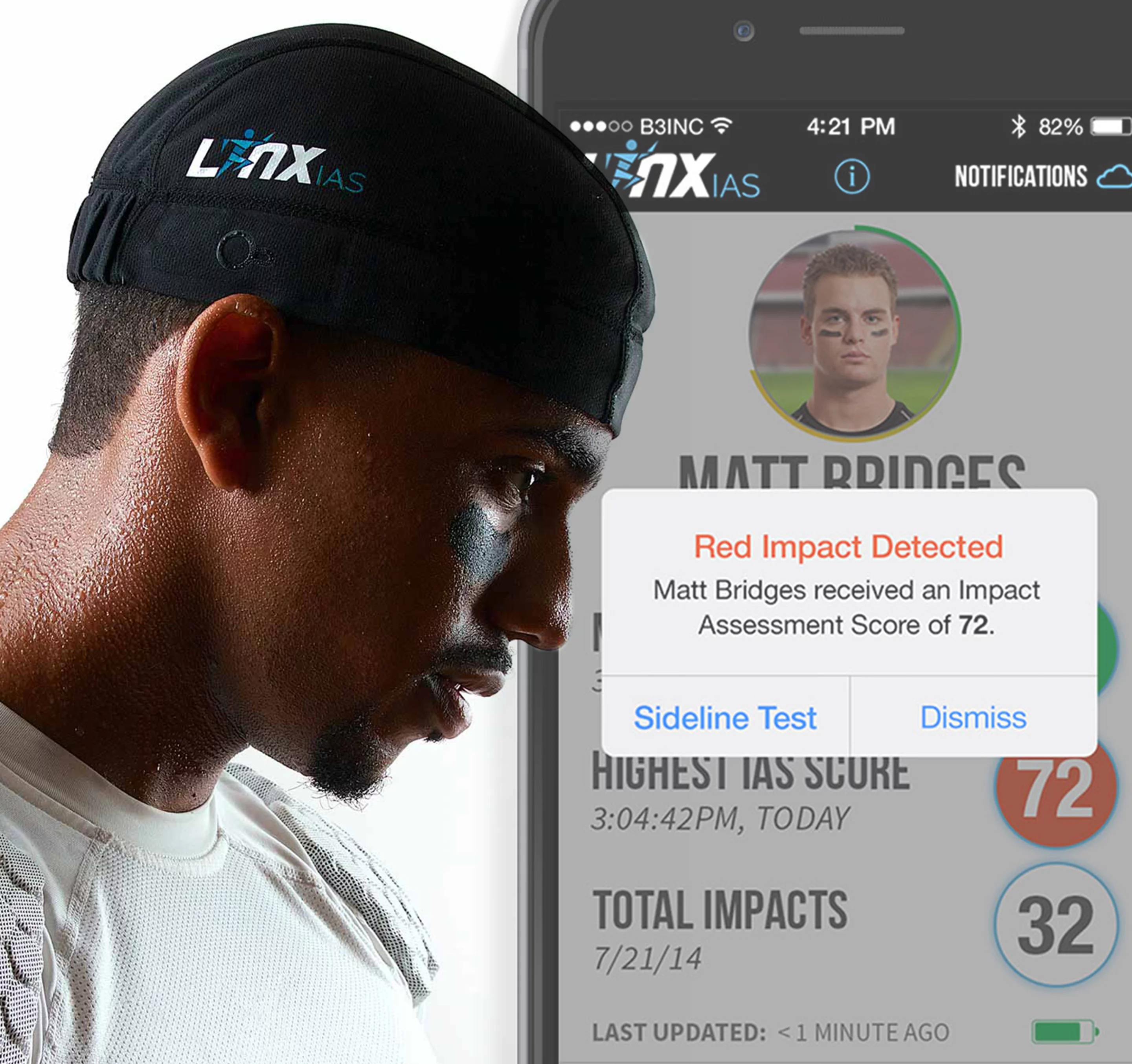 The Linx IAS is designed for athletes of all types