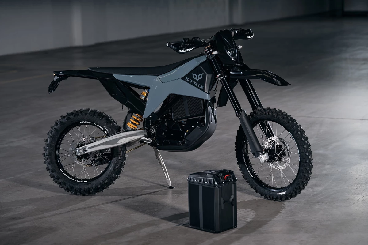 The STRiX enduro is based on a military and defense platform