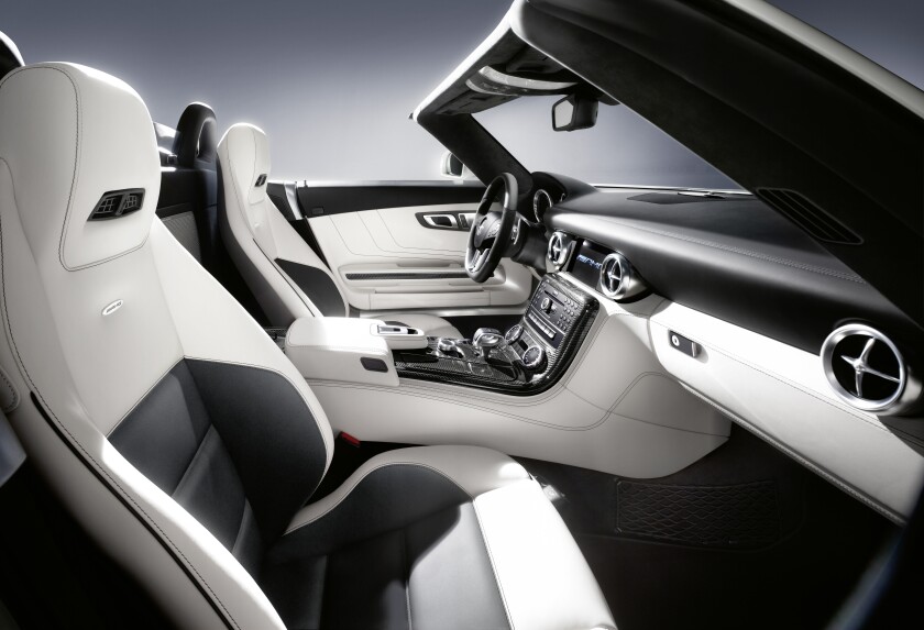 The Mercedes-Benz SLS AMG Roadster