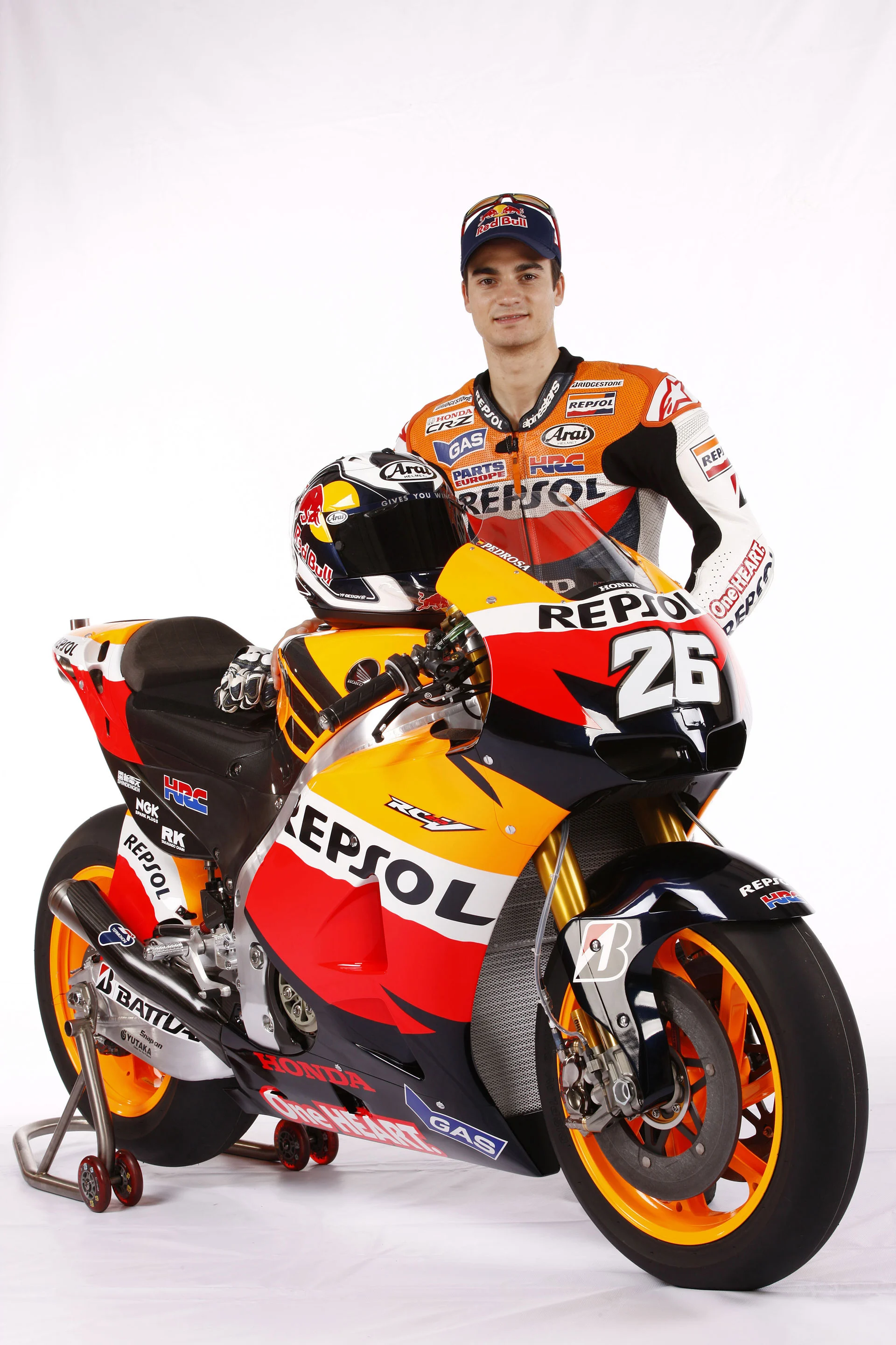 Dani Pedrosa with the RC213V