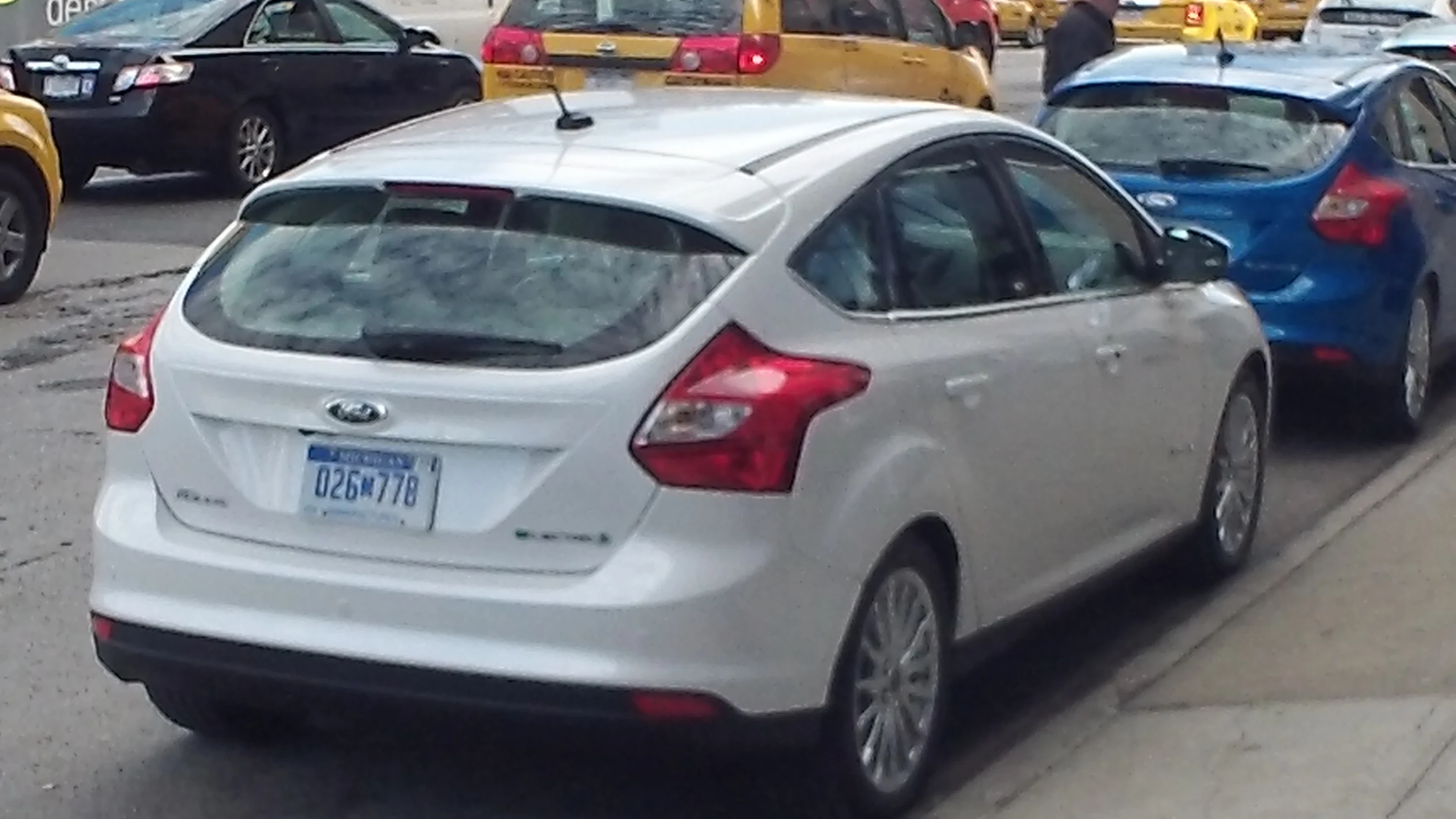 I took the Ford Focus Electric for a spin around New York's Chelsea neighborhood
