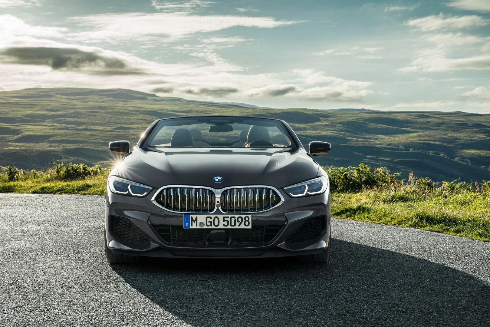 BMW says the 8 Series headlamps are the slimmest in its lineup