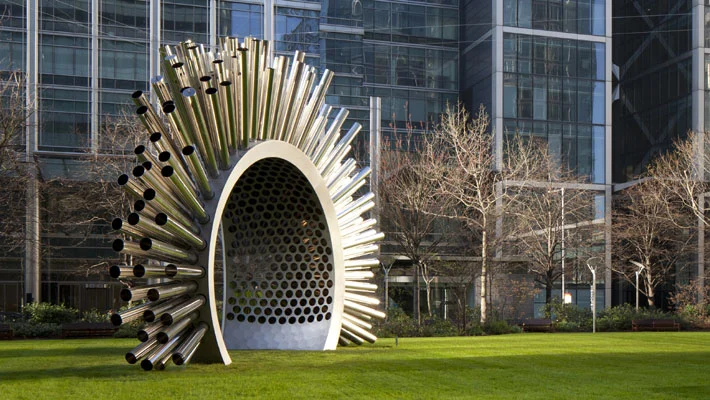 The Aeolus acoustic wind pavilion (Photo: Andy Spain)