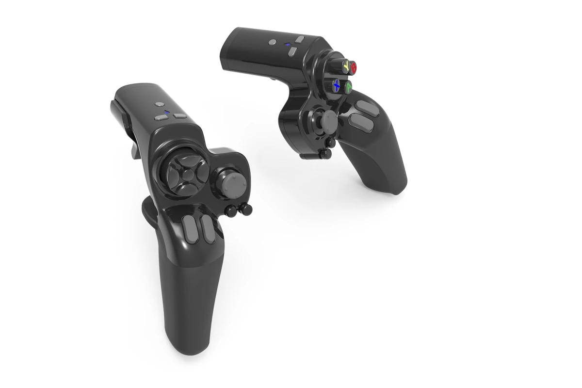 A new modular gamepad allows you to decouple the two sides of a game controller for more natural and ergonomic play