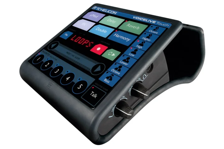 Touchscreen tapping and swiping comes to the vocal effects processor in the form of VoiceLive Touch from TC-Helicon