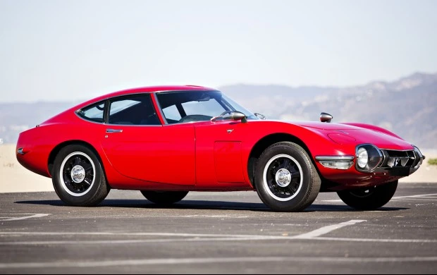 This 1967 Toyota 2000 GT is estimated to sell for between $800,000 and $1,000,000http://goodingco.com/vehicle/1967-toyota-2000-gt-3/
