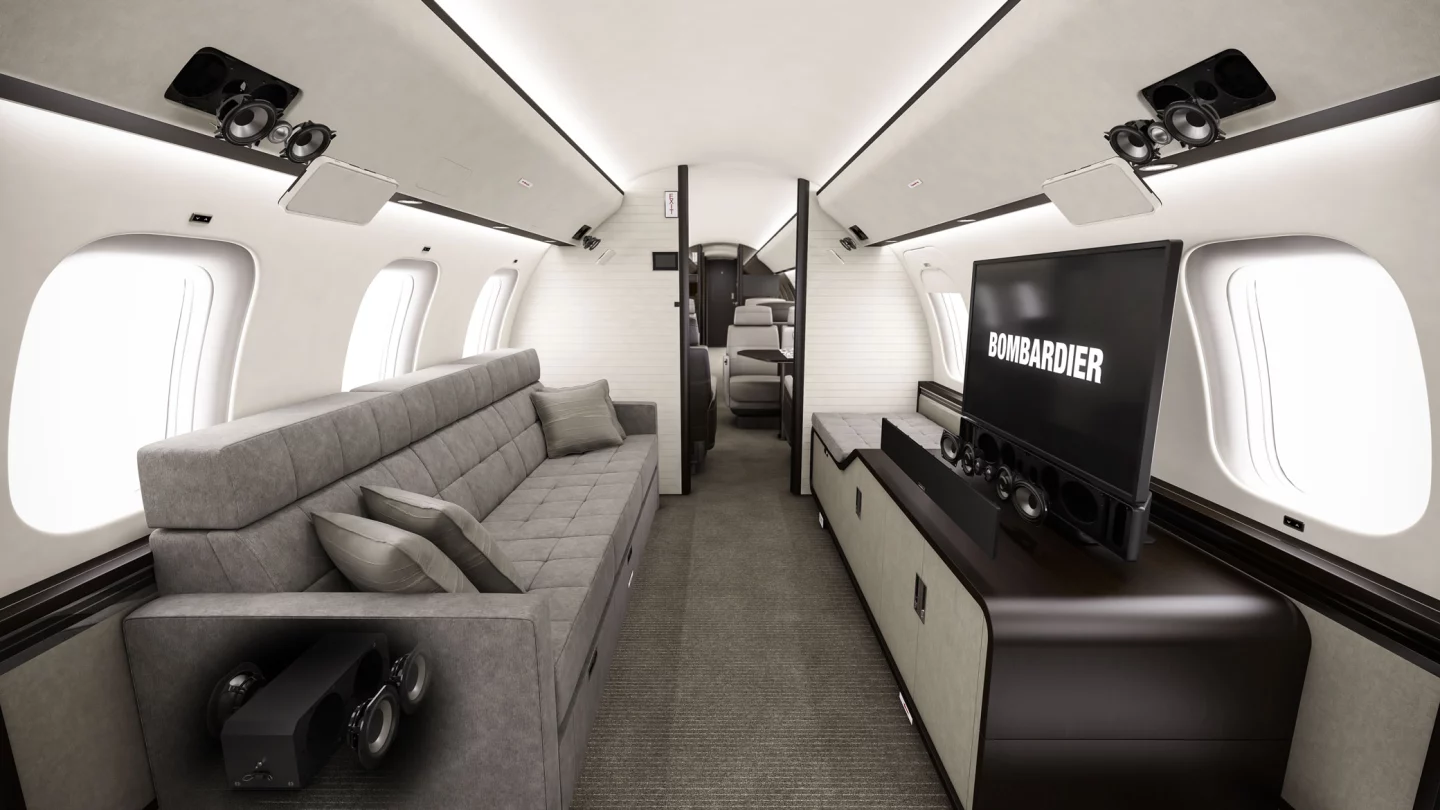 The Global 8000 entertainment center