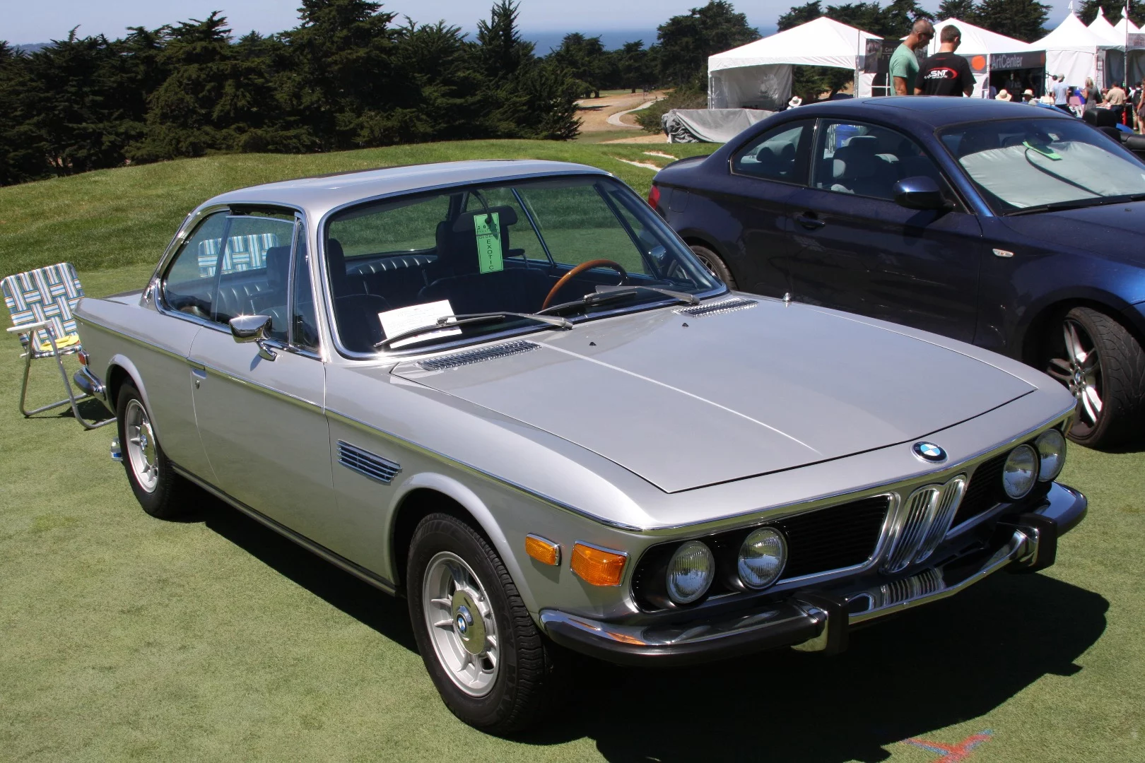 The Concorso Italiano has an "other class" too .... nice BMW 3.0 CS