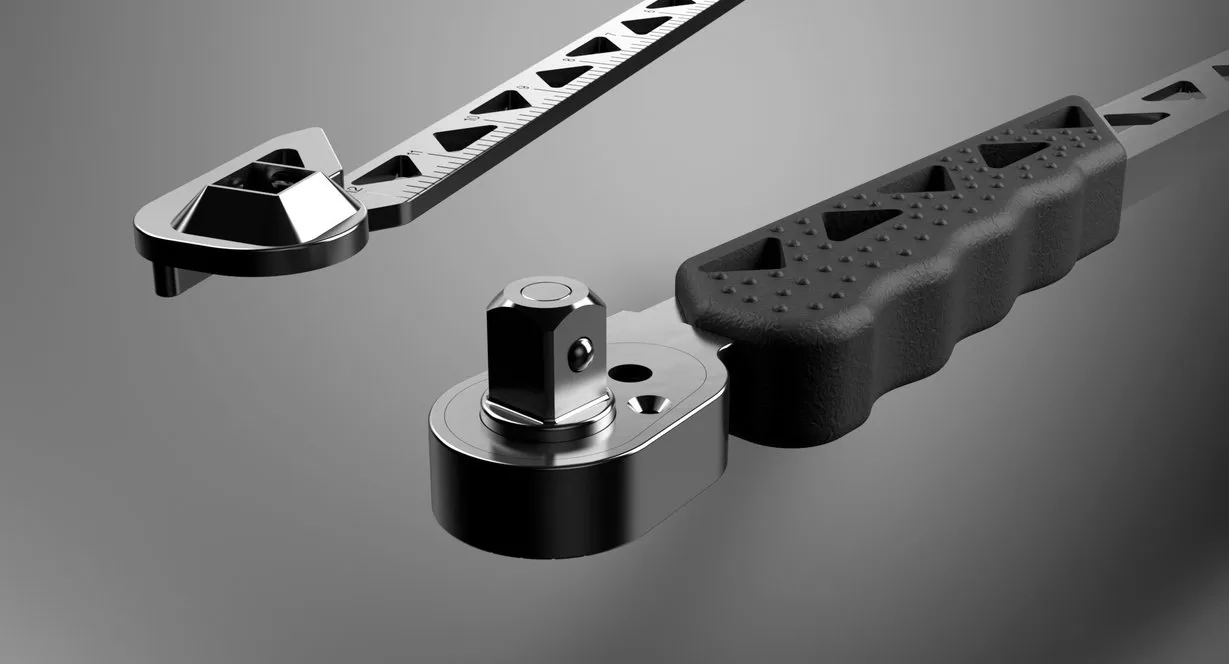 The Cole Bar Hammer: becomes a 1/2" socket when separated