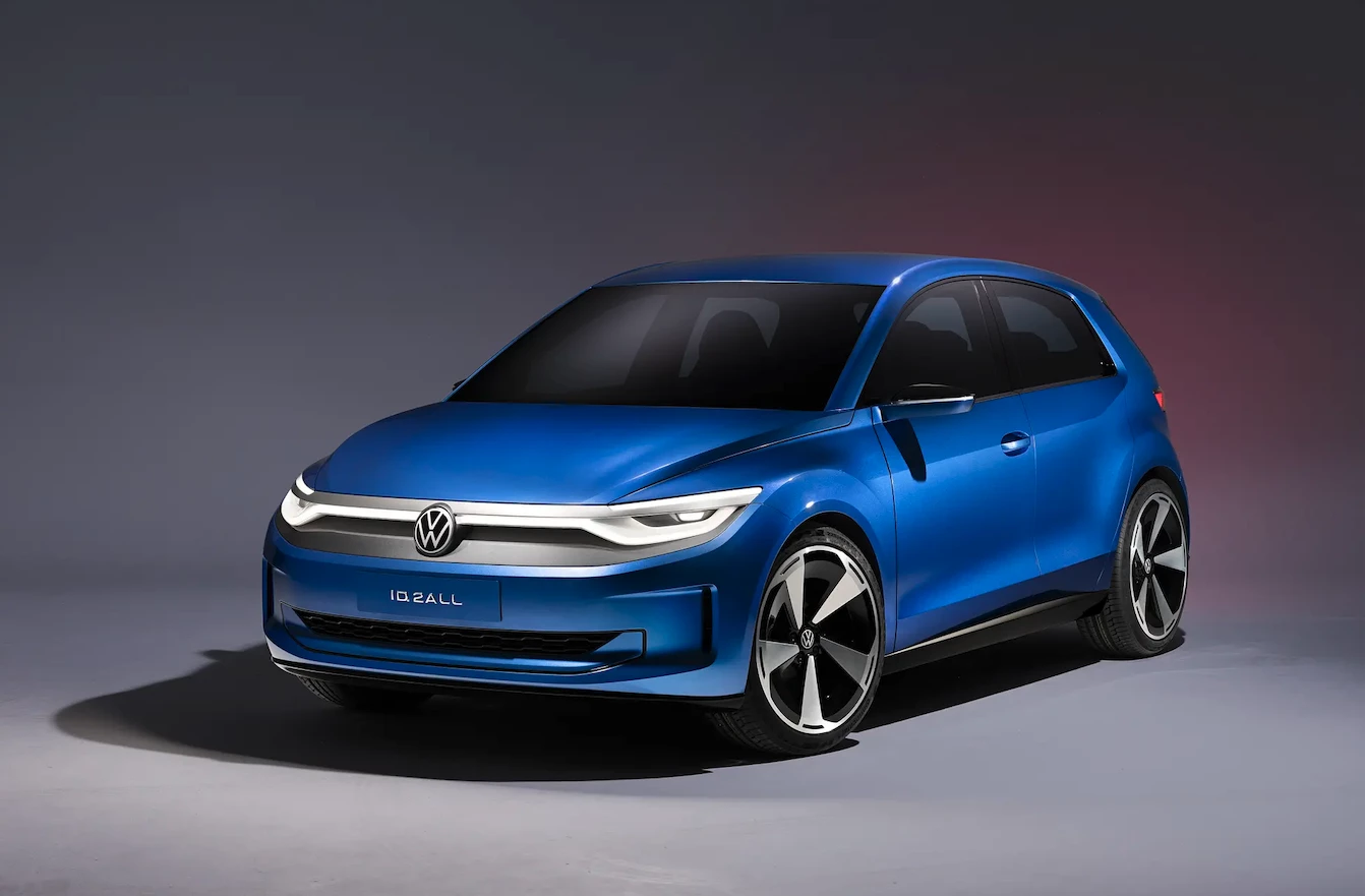 The 2023 Volkswagen ID.2all concept car previewed the sub-€25,000 small electric car VW plans to introduce next year