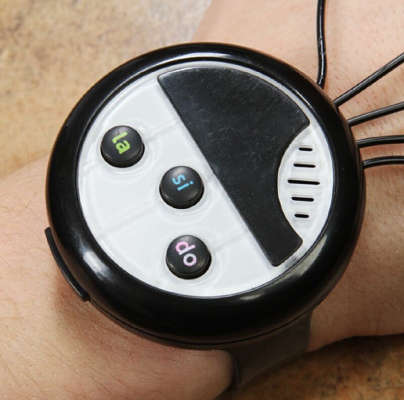 The wrist unit with three additional notes