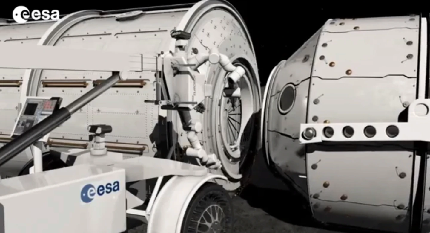 Transporter robot positioning module
