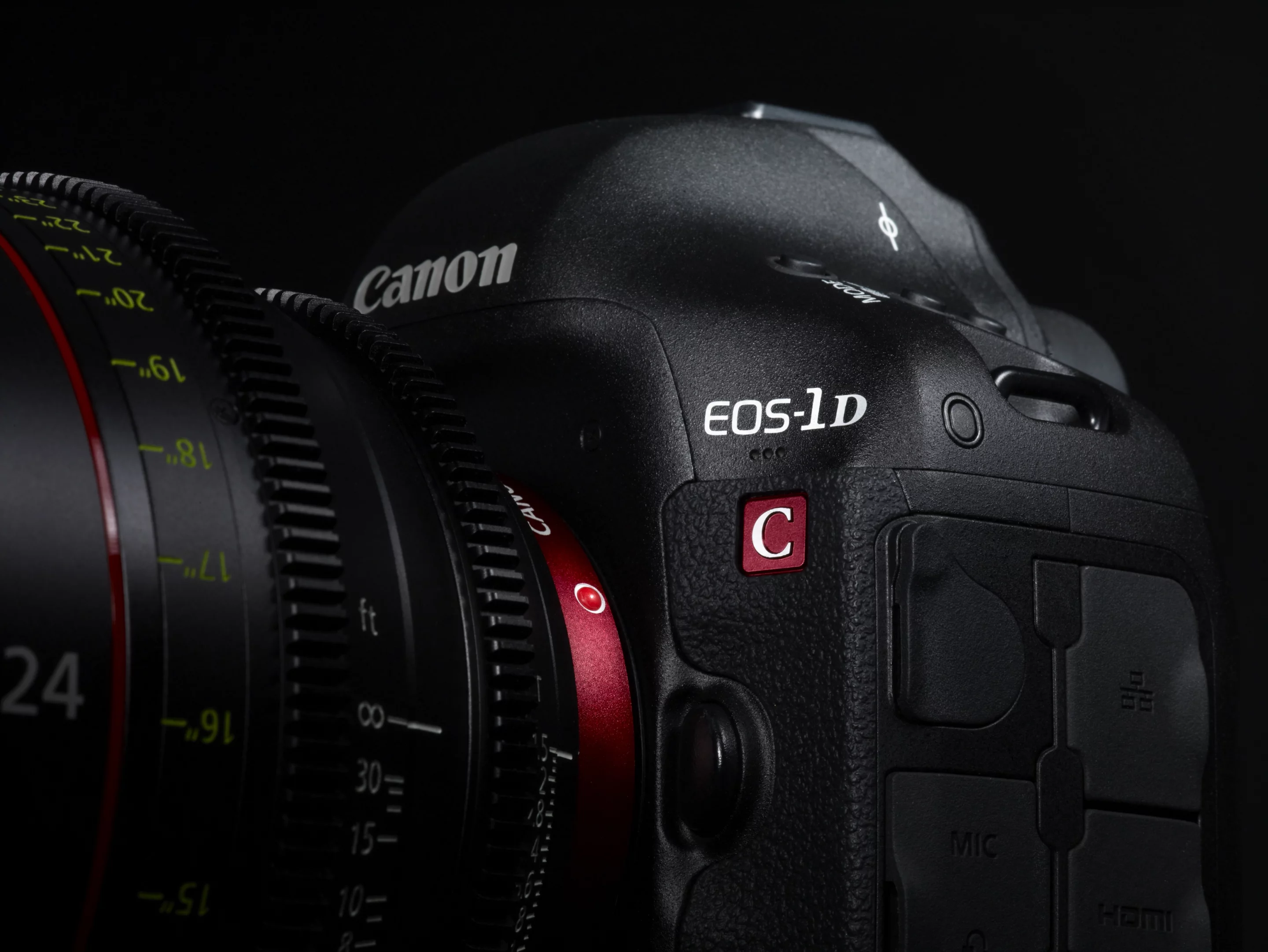 The new camera is compatible with over 60 Canon EF and EF Cinema lenses
