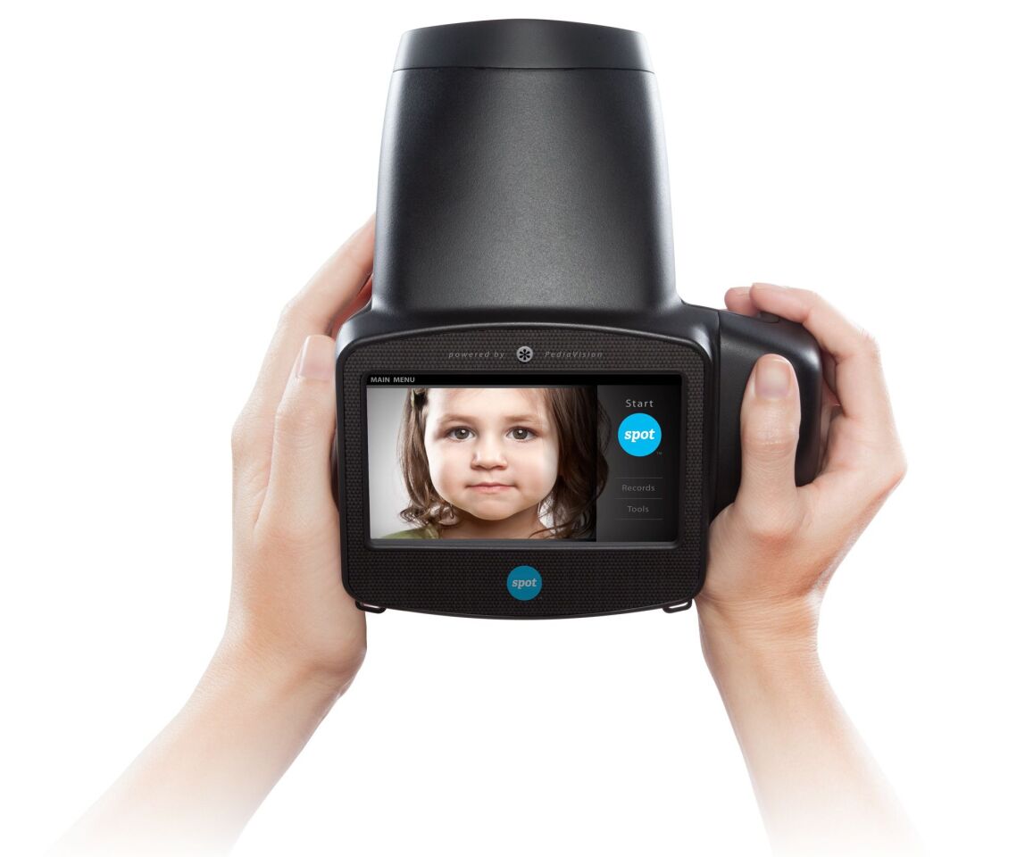Spot can be used with young children who are not yet able to speak clearly