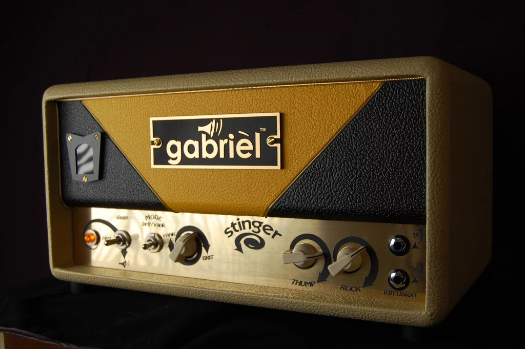 The 7 watt Gabriel Stinger amp head
