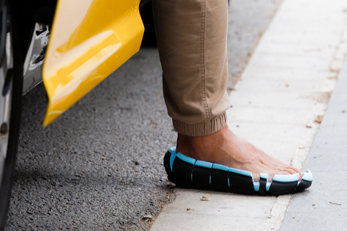 Link Smashes The Sneaker And Flip Flop Together To Create A Weird Wearable Outsole
