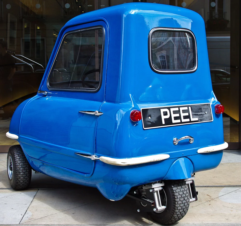 The Peel P50 was originally produced from 1962 to 1965