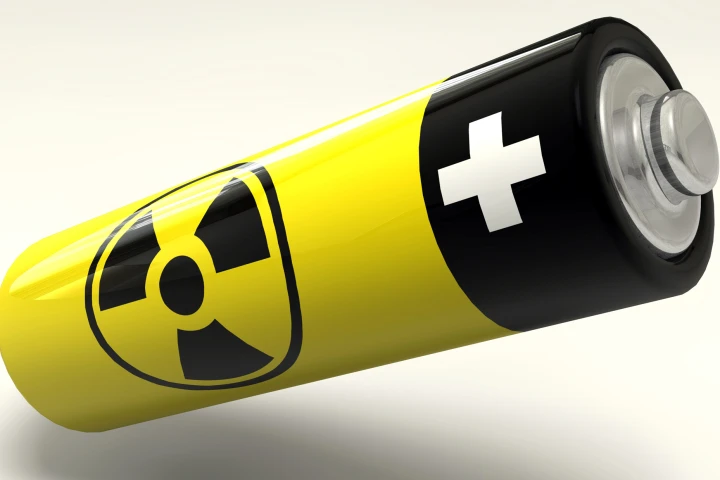 A new nuclear-powered, water-based battery may one day be used as a dependable power supply in vehicles, spacecraft, and other applications