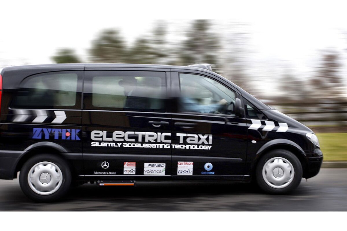 Mercedes Vito Electric Taxi Heads For The Streets Of London
