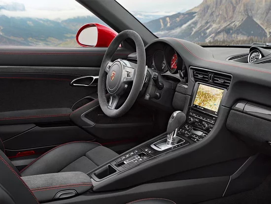 Inside the 911 Targa 4 GTS