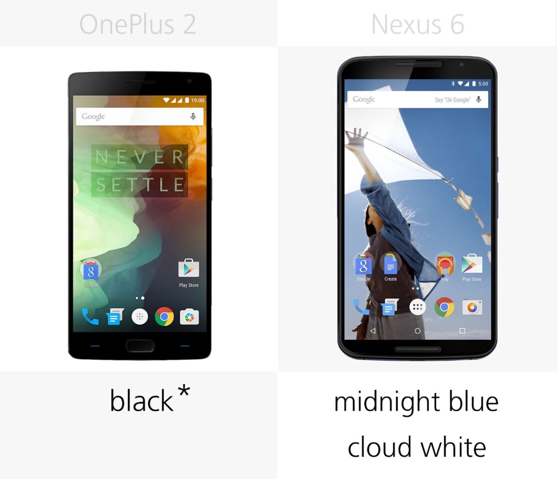 Color options