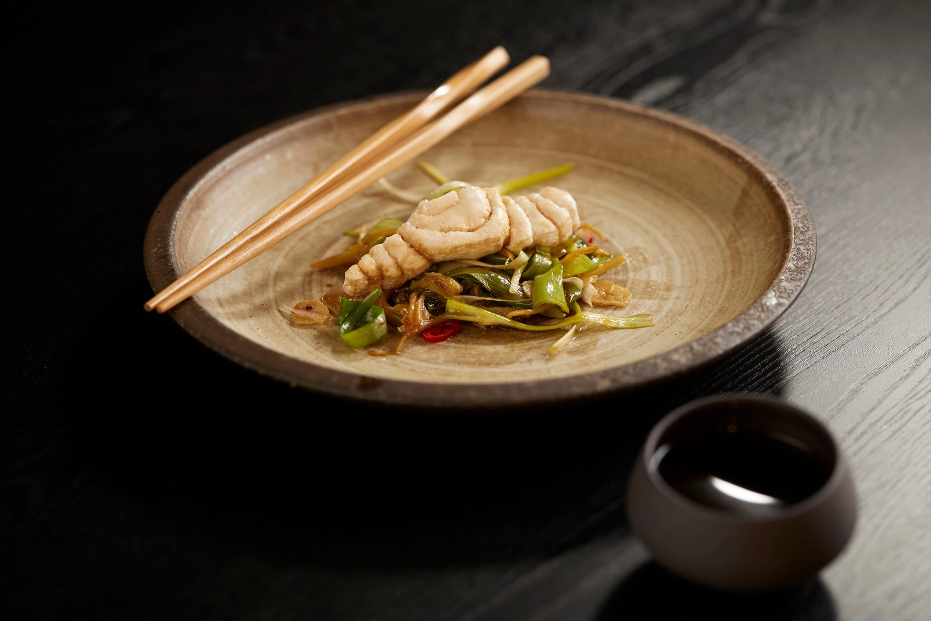 One of the dishes offered at the tasting event