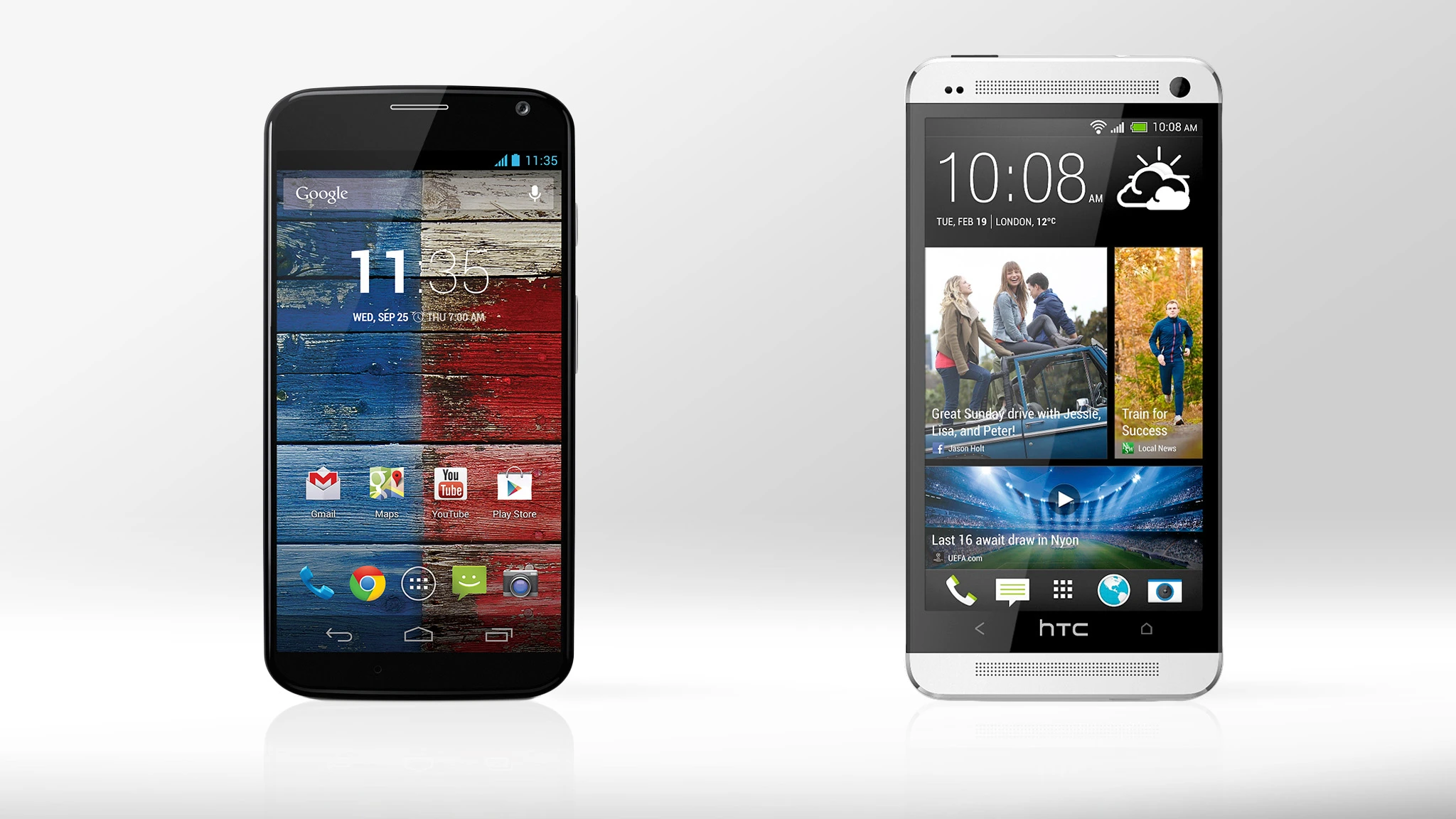 Gizmag compares the specs and features of the Moto X and the HTC One. Does Motorola's new phone belong in the same pantheon of smartphone greatness?