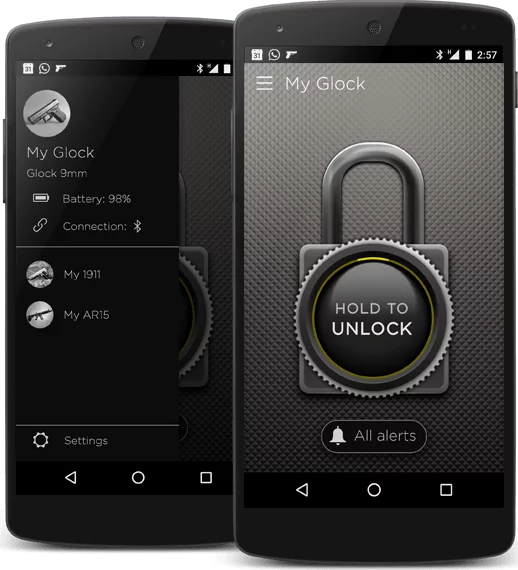 The lock also comes with a Bluetooth LE module that speaks to a companion smartphone app